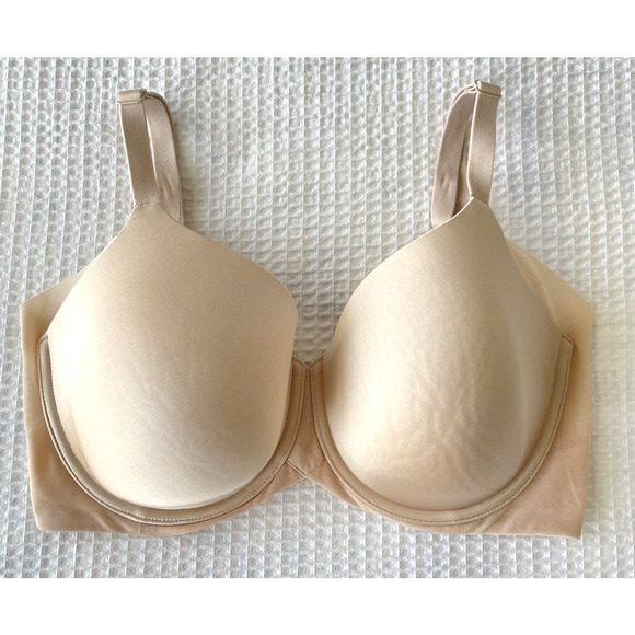 Wacoal Bra Size 36DDD Ultimate Side Smoother Underwire T-Shirt Style 853281 Sand - Picture 1 of 3